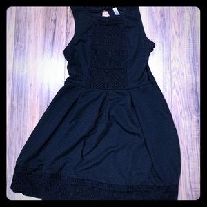 Black sun/party dress